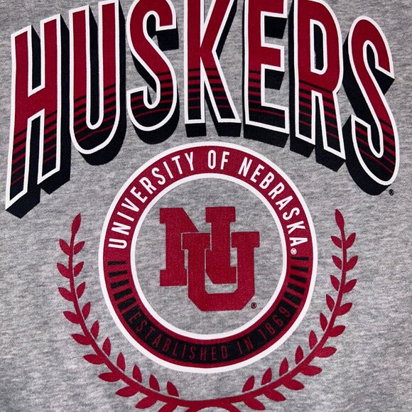 Adidas Cornhuskers Crew Sweatshirt - Picture 2 of 4
